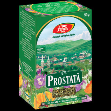 Prostată, G73, ceai la pungă