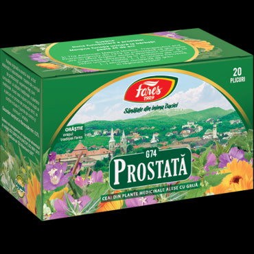 Prostată, G74, ceai la plic