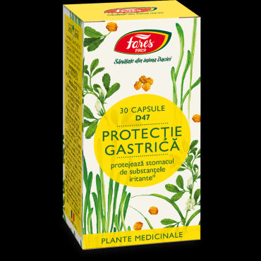 Protecție gastrică, D47, 30 capsule