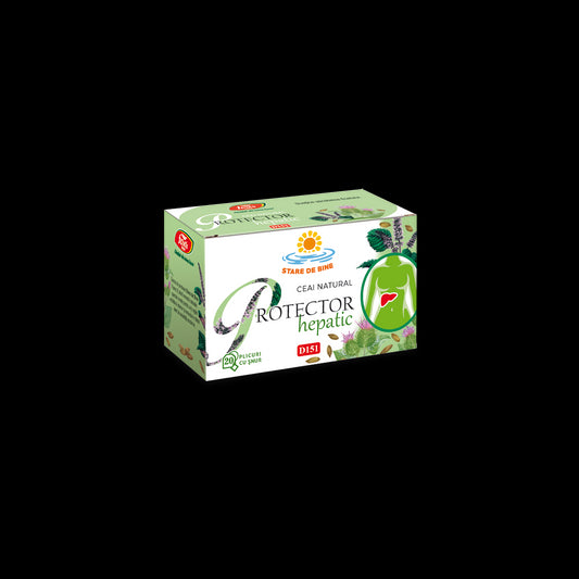 Protector hepatic, D151, ceai la plic