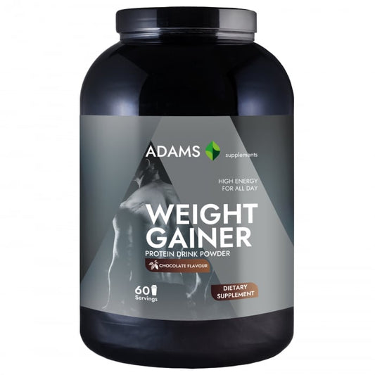 Proteina pentru cresterea masei musculare (ciocolata), 3kg, Adams Supplements