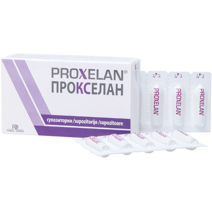 Proxelan supozitoare - pentru prostată mărită și prostatita cronică