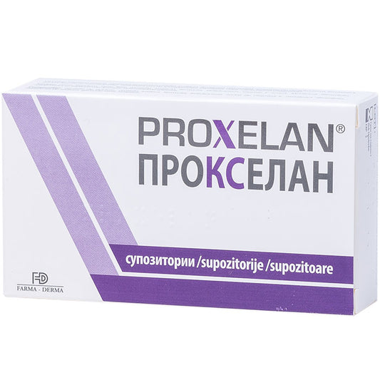 Proxelan supozitoare - pentru prostată mărită și prostatita cronică