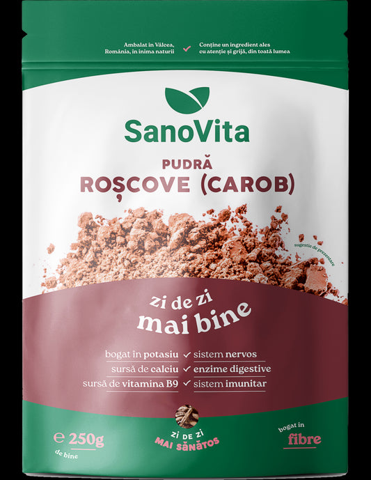 pudră de roșcove (carob)<br>250g