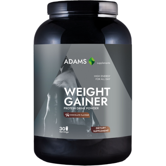 Proteina pentru creșterea masei musculare (ciocolata), 1,5kg, Adams Supplements