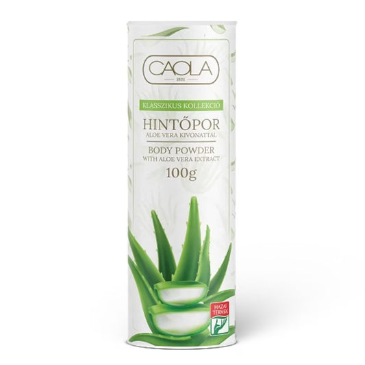 Pudră de talc cu aloe vera, 100gr, Caola