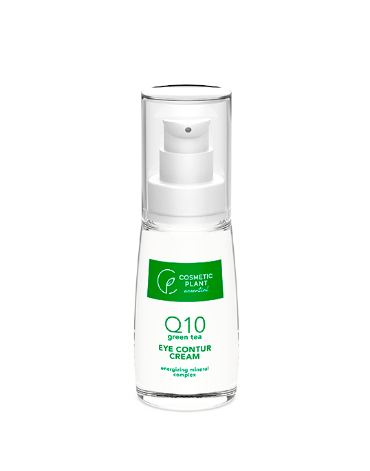 Cremă contur ochi Q10 + ceai verde și complex mineral energizant
