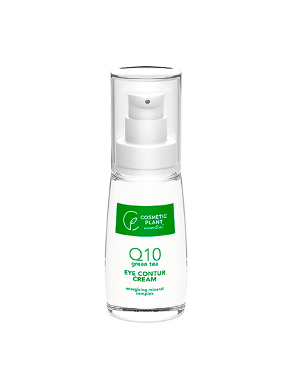 Cremă contur ochi Q10 + ceai verde și complex mineral energizant