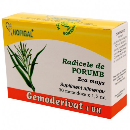 Radicele de porumb - Gemoderivat