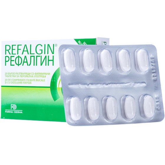 Refalgin comprimate - pentru reflux gastroesofagian și arsuri gastrice