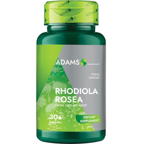 Rhodiola Rosea 1500mg, 30cps, Adams Supplements