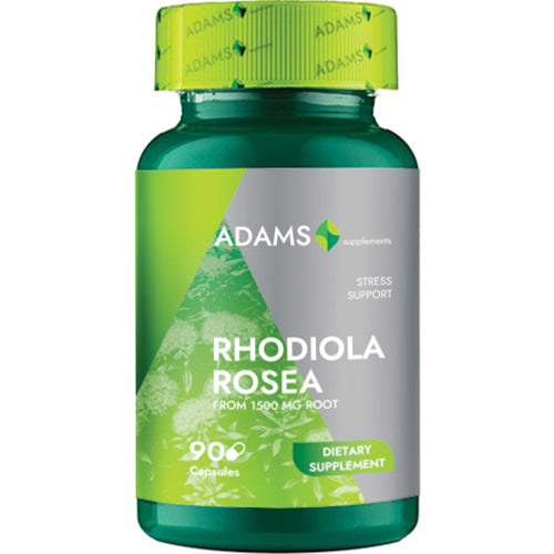 Rhodiola Rosea 1500mg, 90cps, Adams Supplements
