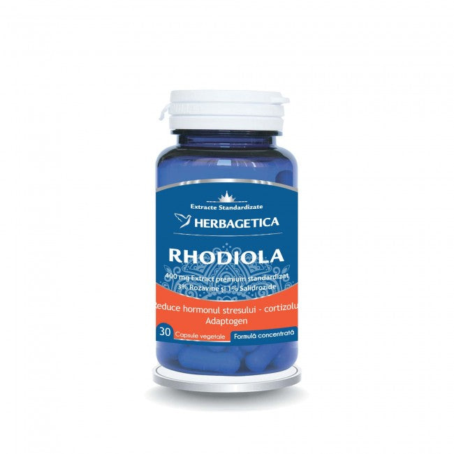 Rhodiola 3/1 Herbagetica 30 Capsule