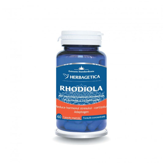 Rhodiola 3/1 Herbagetica 60 Capsule