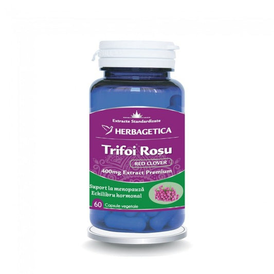 Trifoi Rosu Herbagetica 60 Capsule