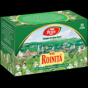 Roiniță, N145, ceai la plic