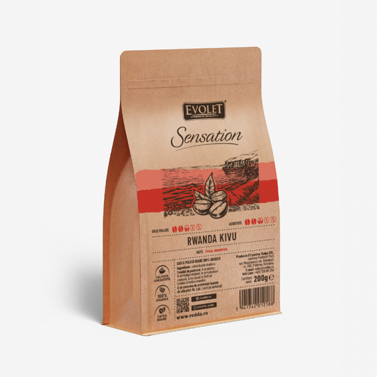 Cafea Boabe Rwanda Kivu 200g