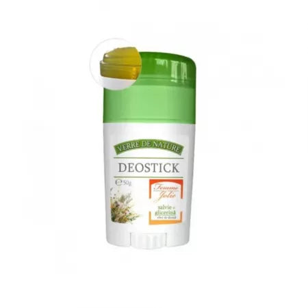 Deostick cu salvie si glicerina Femme Jolie, 50 g, Manicos