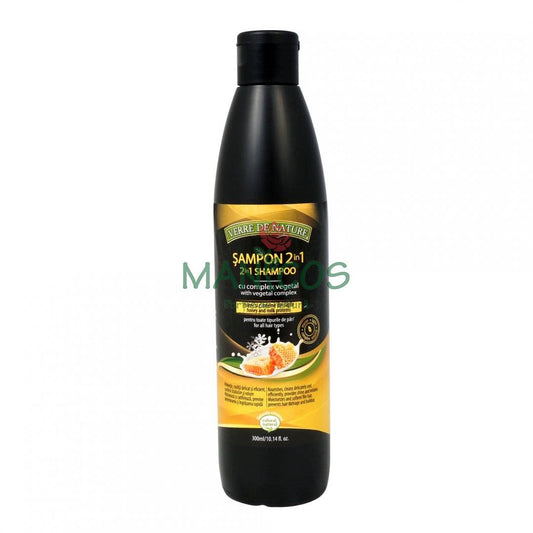 Sampon 2in1 cu proteine din lapte, miere si complex vegetal 300 ml