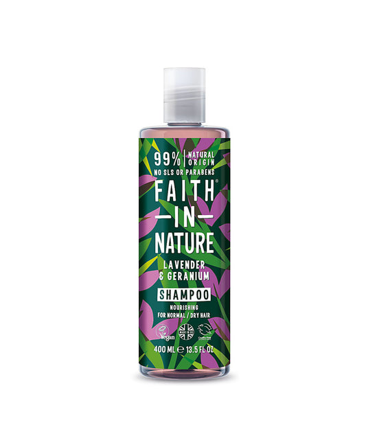 Sampon cu Lavanda si Geranium din ingrediente naturale - 400 ml