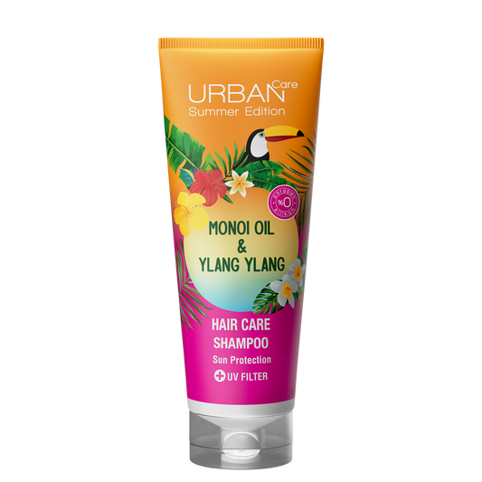 Sampon cu ulei de Manoi si Ylang Ylang Summer Edition, 250 ml, Urban Care