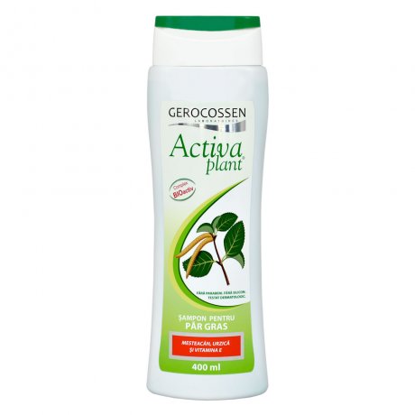 Sampon pentru par gras Activa Plant 400 ml