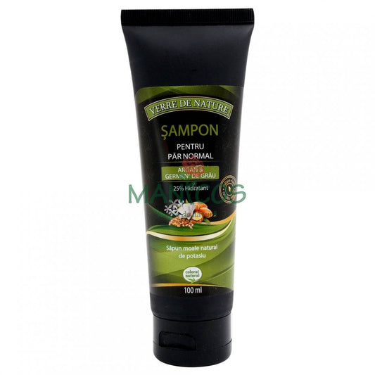 Sampon pentru par normal cu argan, germeni de grau si complex vegetal 100 ml