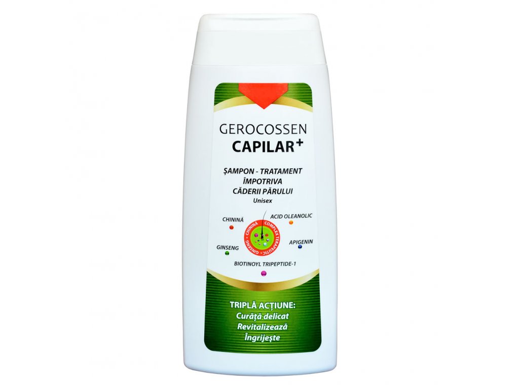 Sampon tratament impotriva caderii parului Capilar+ 275 ml