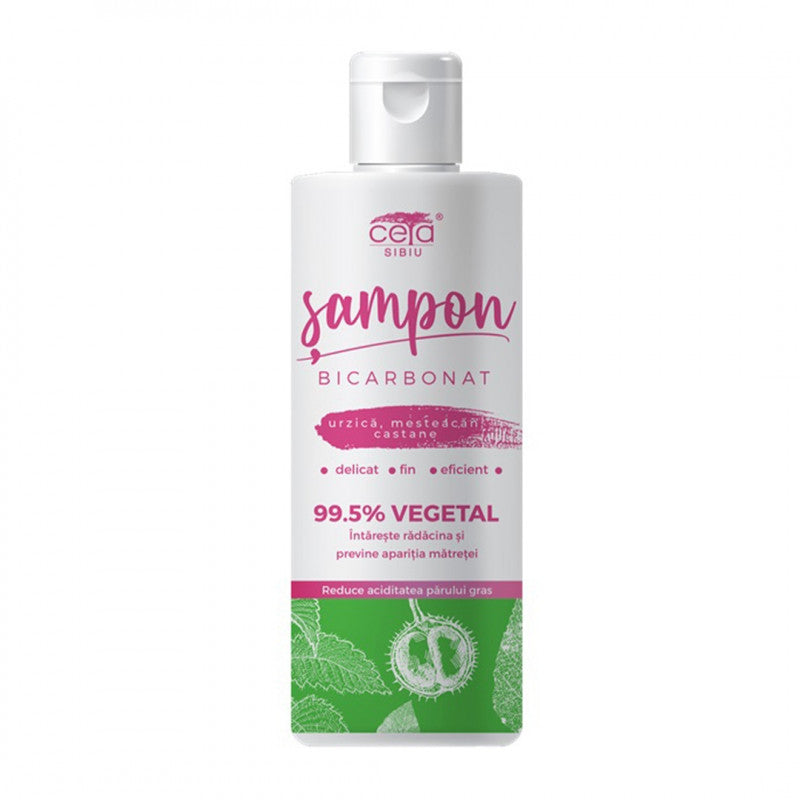 Sampon 99.5% Vegetal cu Bicarbonat 200ml CETA SIBIU