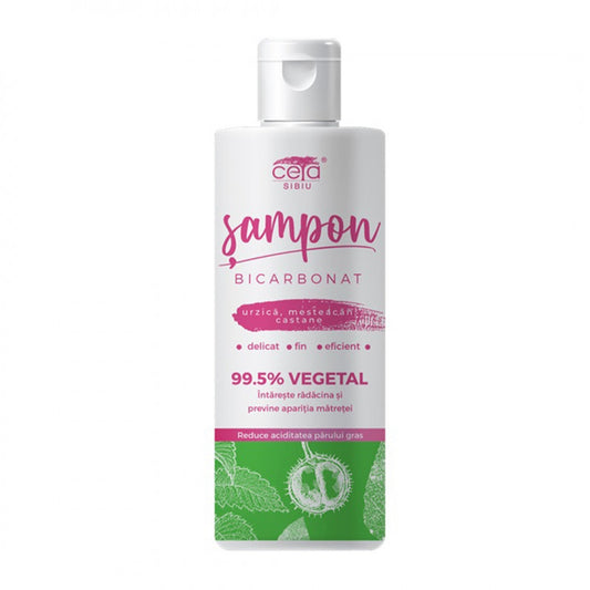 Sampon 99.5% Vegetal cu Bicarbonat 200ml CETA SIBIU