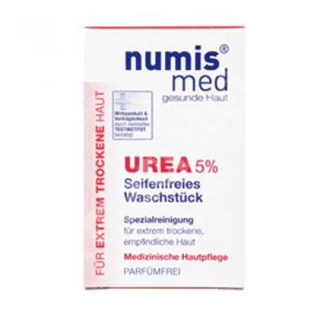 Sapun dermatocosmetic cu uree 5% pentru piele uscata si foarte uscata, 100 g, NumisMed