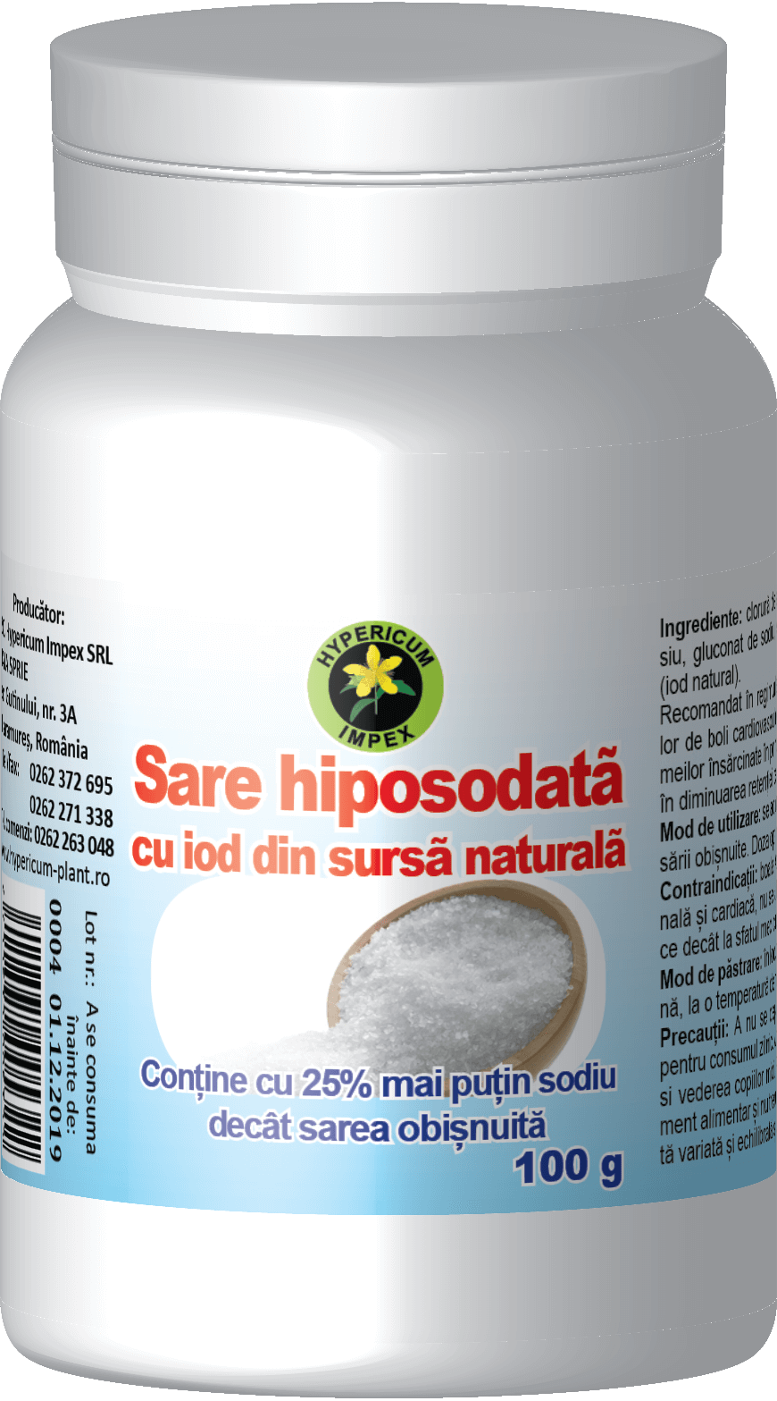 Sare hiposodata 100g