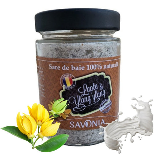 Sare de Baie Savonia cu Lapte si Ylang Ylang
