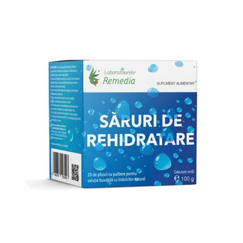 Saruri de rehidratare, 20 pliculete, Laboratoarele Remedia