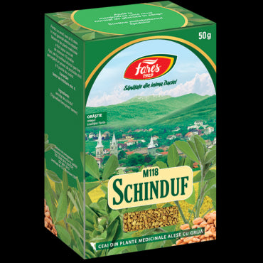 Schinduf, semințe, M118, ceai la pungă