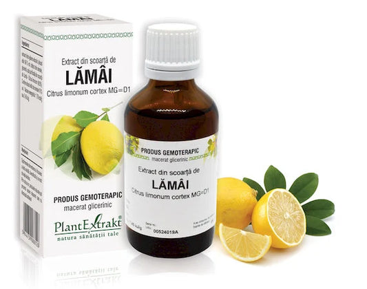 Extract din scoarță de Lămâi - Citrus limonum cortex MG=D1, 50 ml