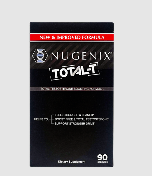 Nugenix® Total-T: Testosterone Boosting Formula, Formula Avansata pentru Cresterea Testosteronului, 90 cps