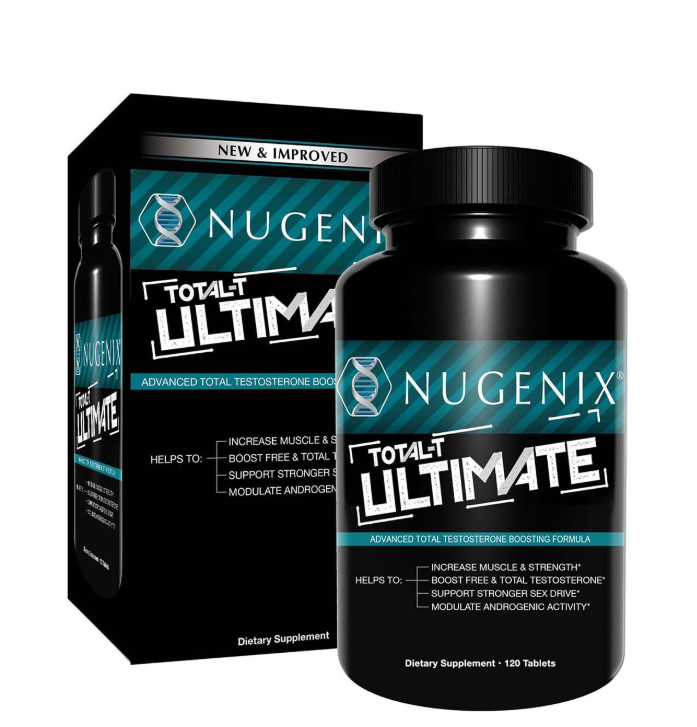 Nugenix® Total-T Ultimate, Advanced Testosterone and Vitality Formula, 120 tb