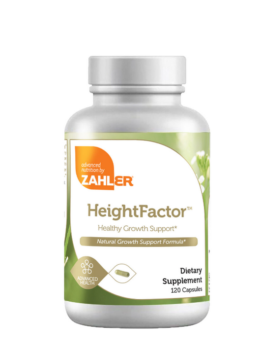 ZAHLER® Suport HeightFactor ™ Suport Natural in Productia Hormonilor de Crestere, 120 cps