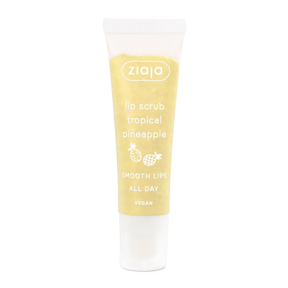 Scrub pentru buze cu ananas Lip Care, 12 ml, Ziaja