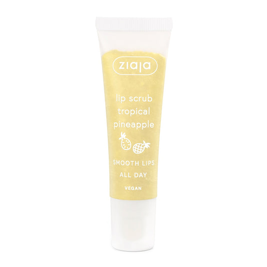 Scrub pentru buze cu ananas Lip Care, 12 ml, Ziaja