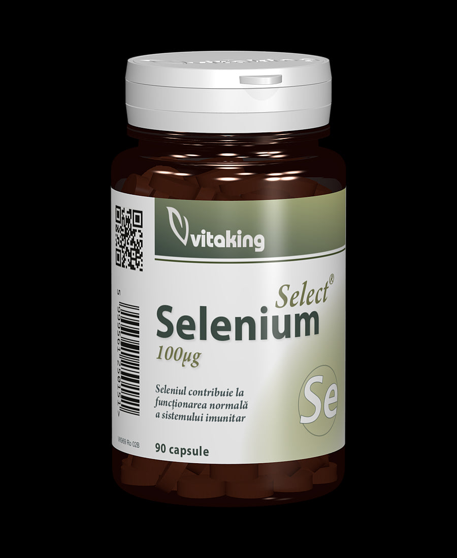 Seleniu organic 100 mcg - 90 capsule