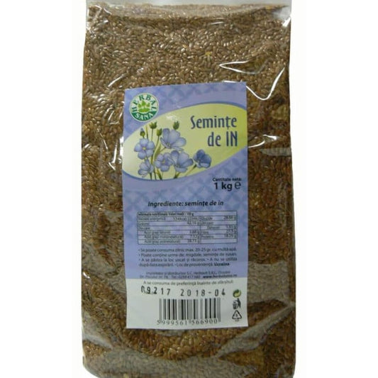 Seminte de in - 1 kg Herbal Sana