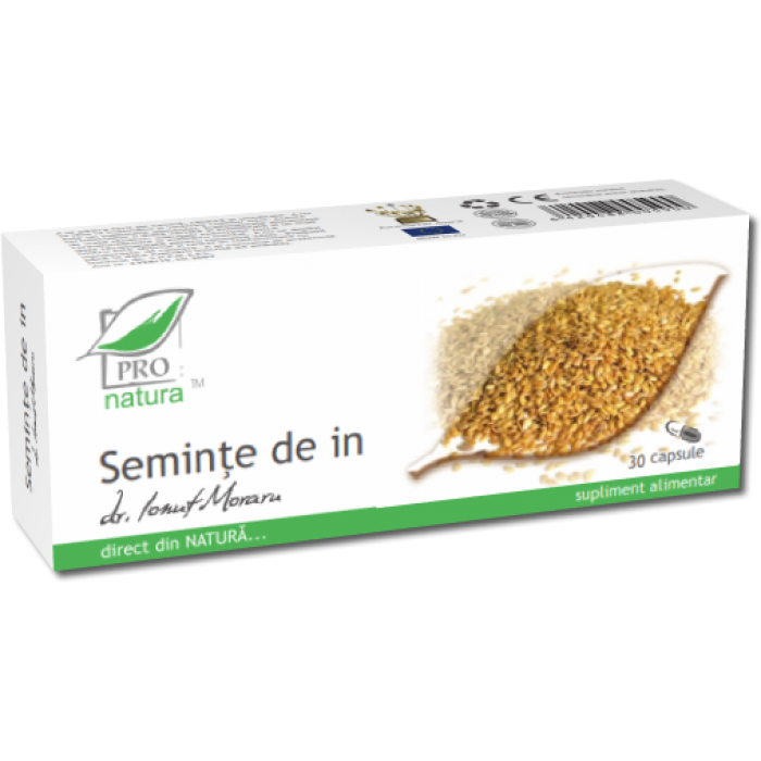 Seminte de in 30cps blister
