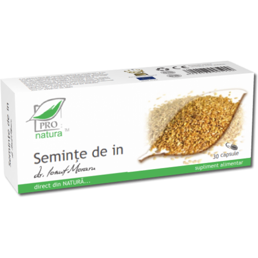 Seminte de in 30cps blister