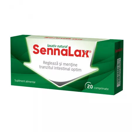 Sennalax, Laxativ Natural, 20 comprimate - Biofarm