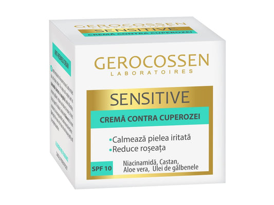 Crema contra cuperozei SPF 10 Sensitive 50 ml