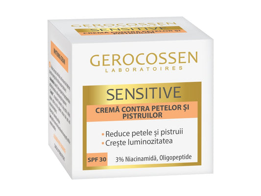 Crema contra petelor si pistruilor SPF 30 Sensitive 50 ml