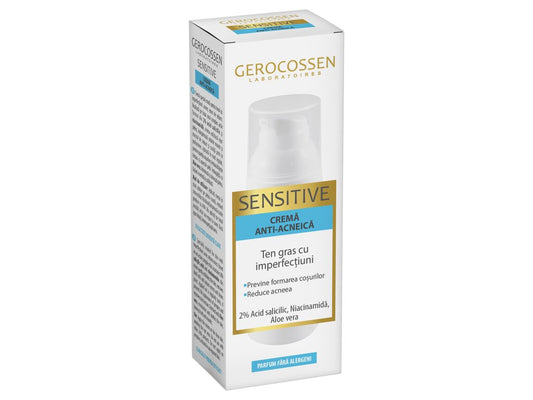 Crema anti-acneica Sensitive 50 ml