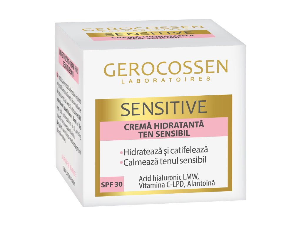 Crema hidratanta ten sensibil SPF 30 Sensitive 50 ml